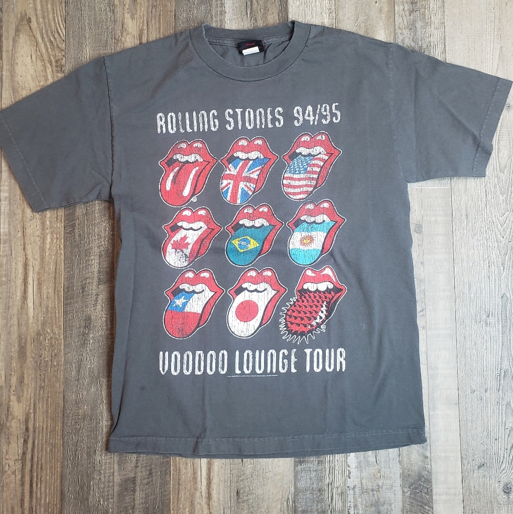 Vintage Bravado Rolling Stones Tour Tshirt